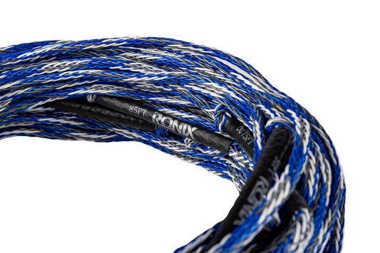 Ronix RXT 16-strand Spectra Fusion wakeboard rope construction