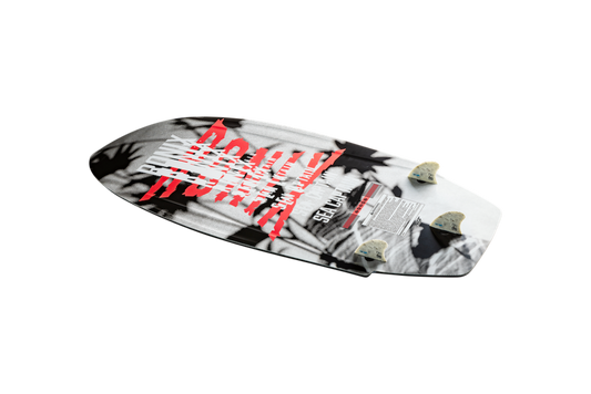 Bottom view of Ronix Women's Sea Captain Tuff Tech wakesurf board