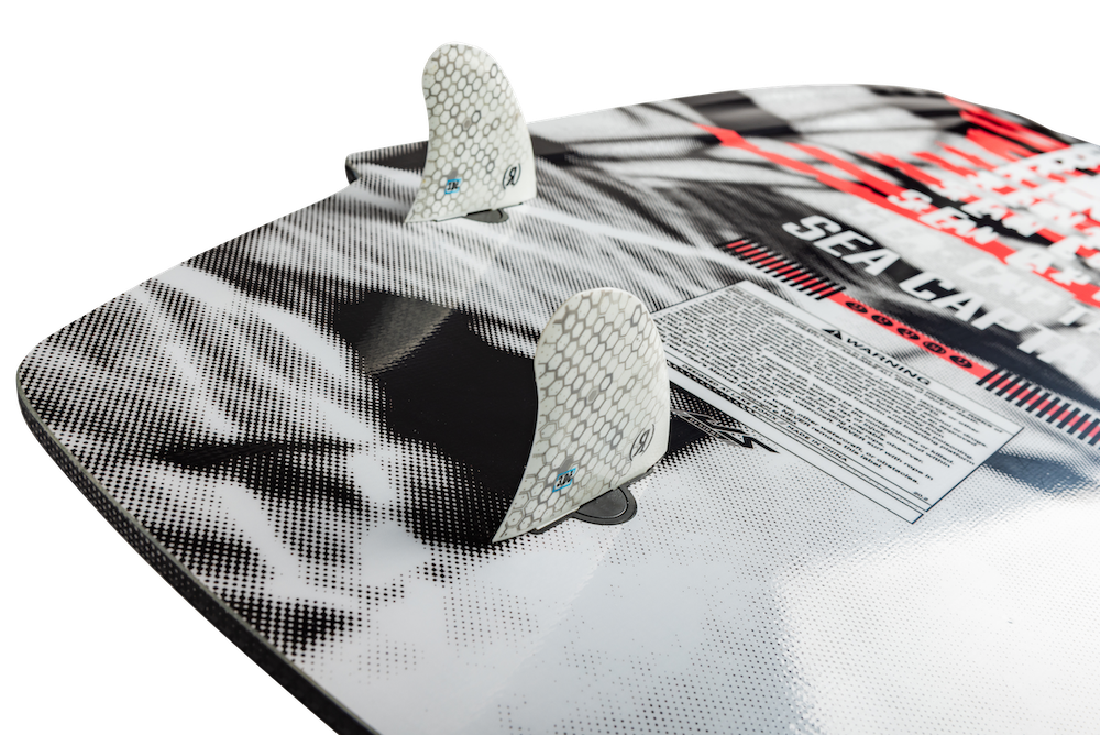 Ronix Sea Captain Tuff Tech three-fin Blueprint fiberglass setup