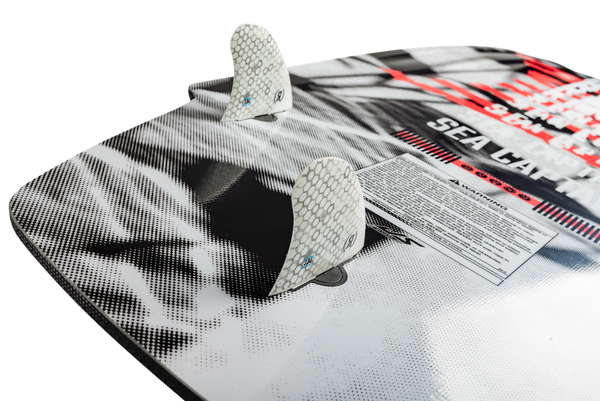 Ronix Sea Captain Tuff Tech three-fin Blueprint fiberglass setup
