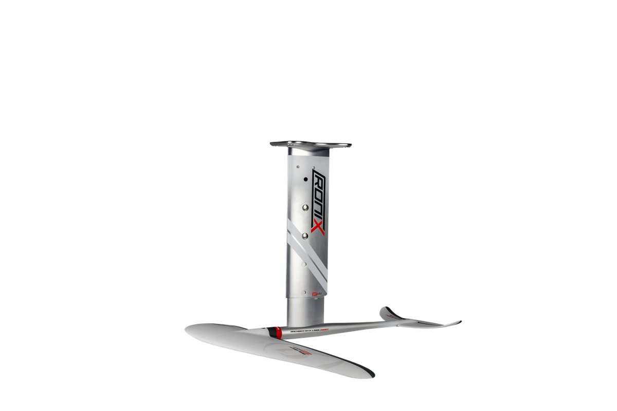 2026 Ronix Shift Mast Balance 1300 wake foil set with vertical stabilizer