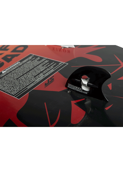 Ronix Sonic Fish deep swallowtail design for responsive carving and wake slashes