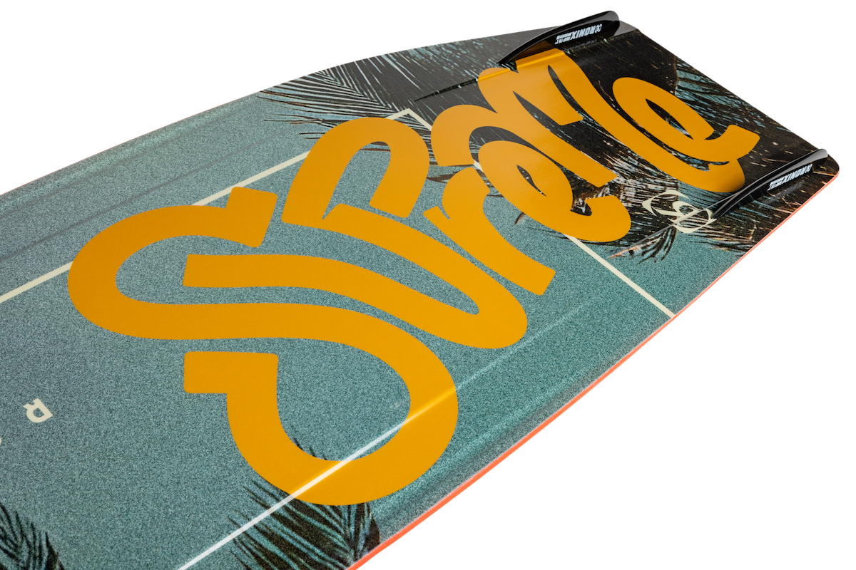 Bottom view of the 2026 Ronix Supreme wakeboard