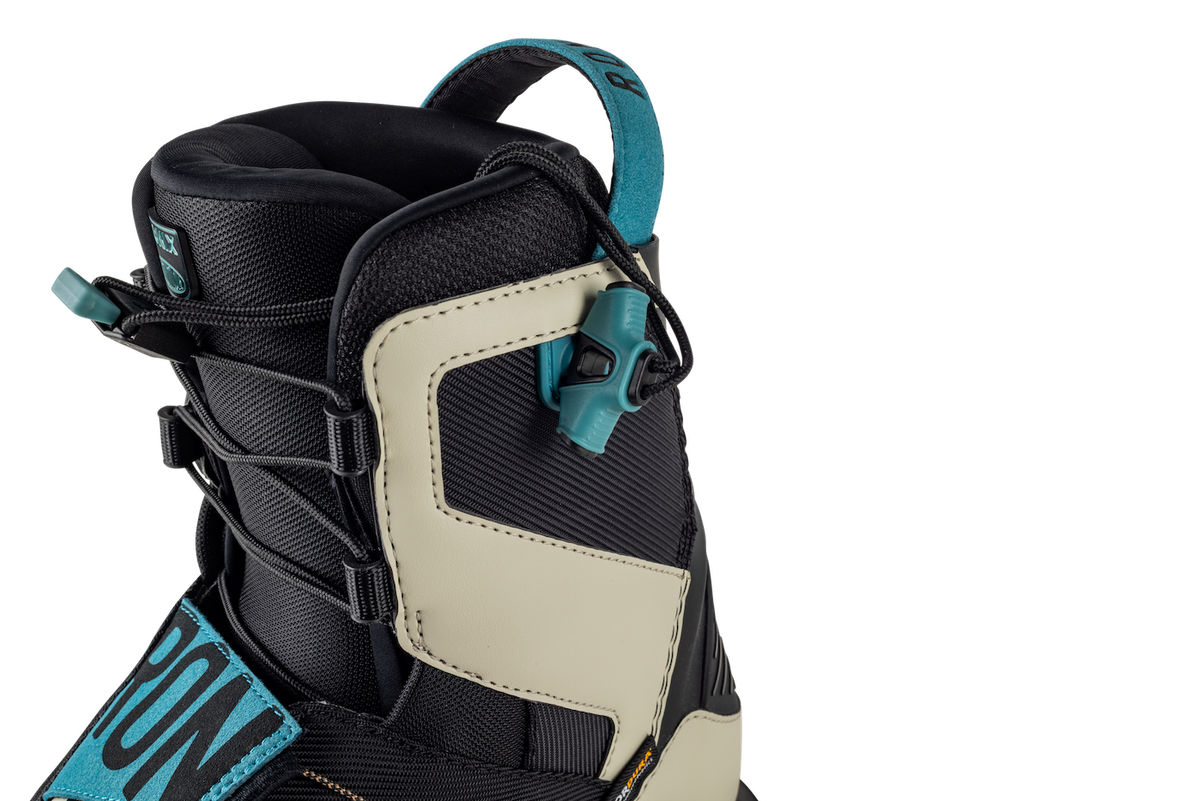 SuperStrap upper closure on Ronix Supreme BOA wakeboard boots