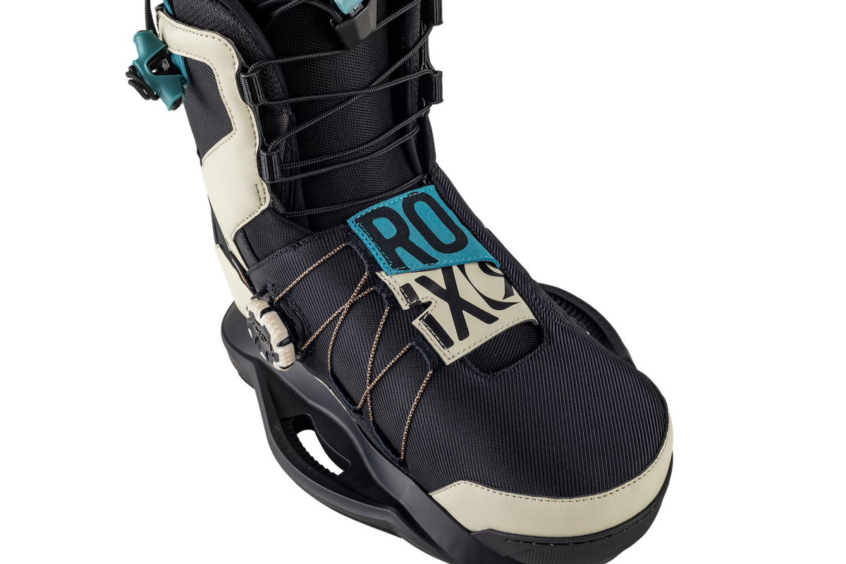 SuperStrap upper closure on Ronix Supreme BOA wakeboard boots