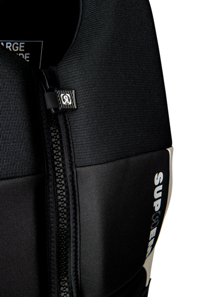 Zipper of Ronix Supreme Yes CGA wakeboard life vest
