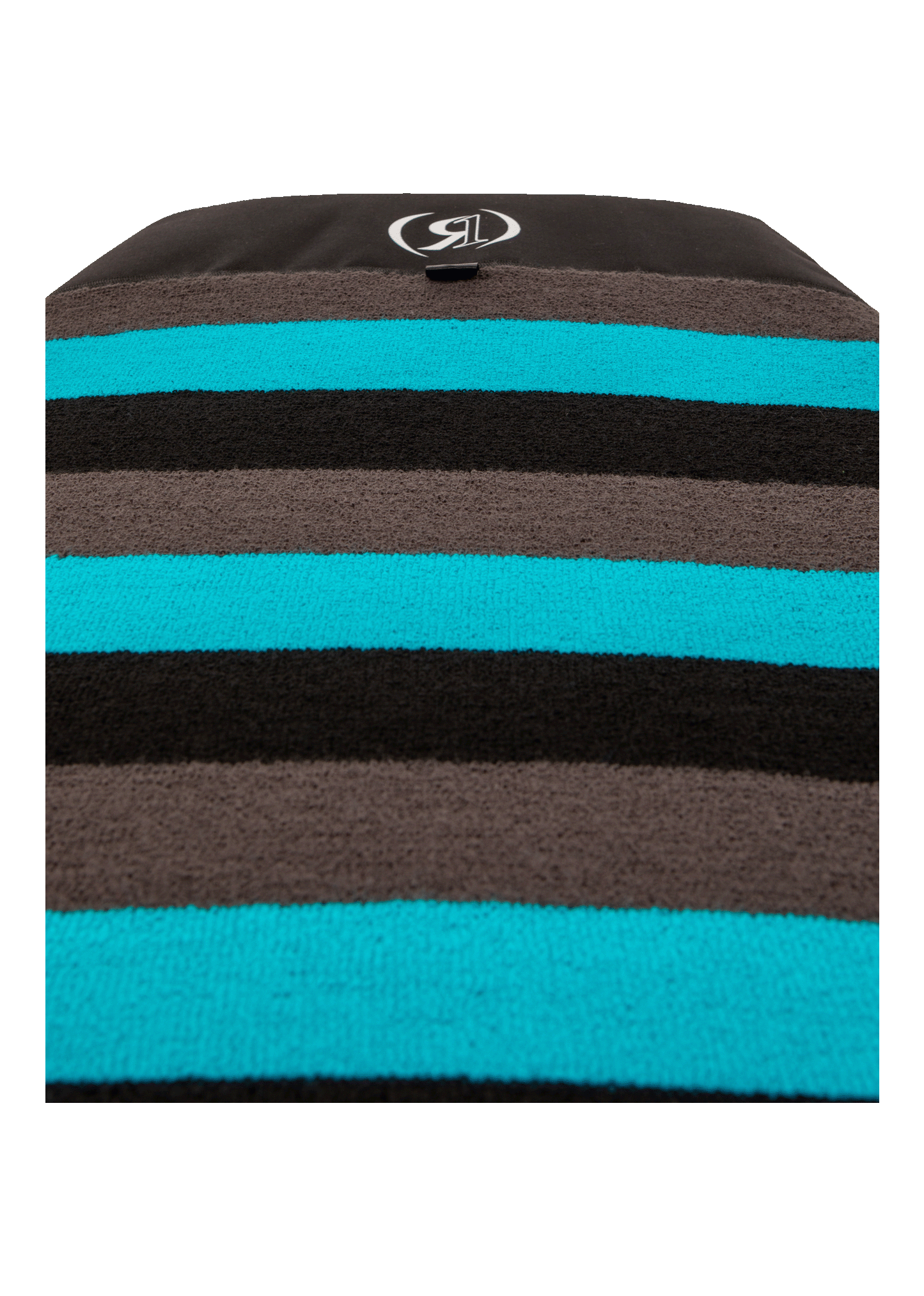 Ronix Wide Nose Surf Sock – Aqua Blue/Black/Grey – Up to 6'