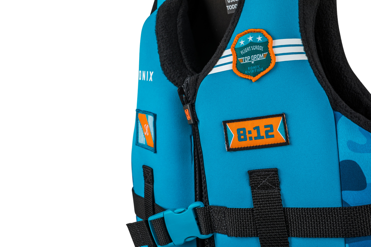 Ronix Top Grom Boys' Infant/Toddler Coast Guard Approved Life Vest 2026