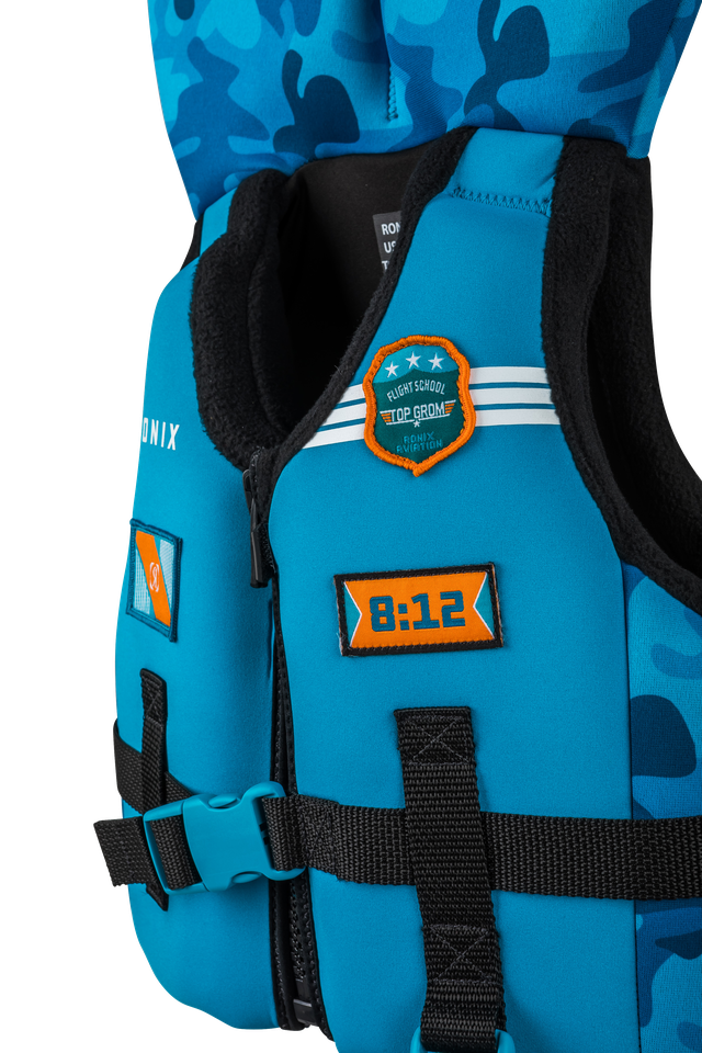 Ronix Top Grom Boys' Infant/Toddler Coast Guard Approved Life Vest 2026