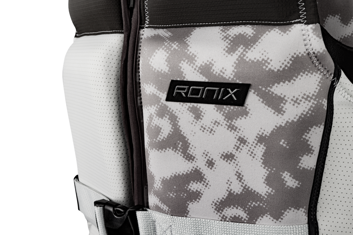 Silk Skin fabric detail on Ronix Trooper CGA life vest