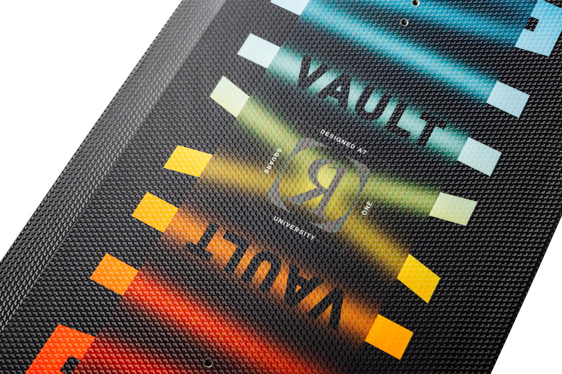 2027 Ronix Vault beginner to intermediate boat wakeboard with graphic and logo