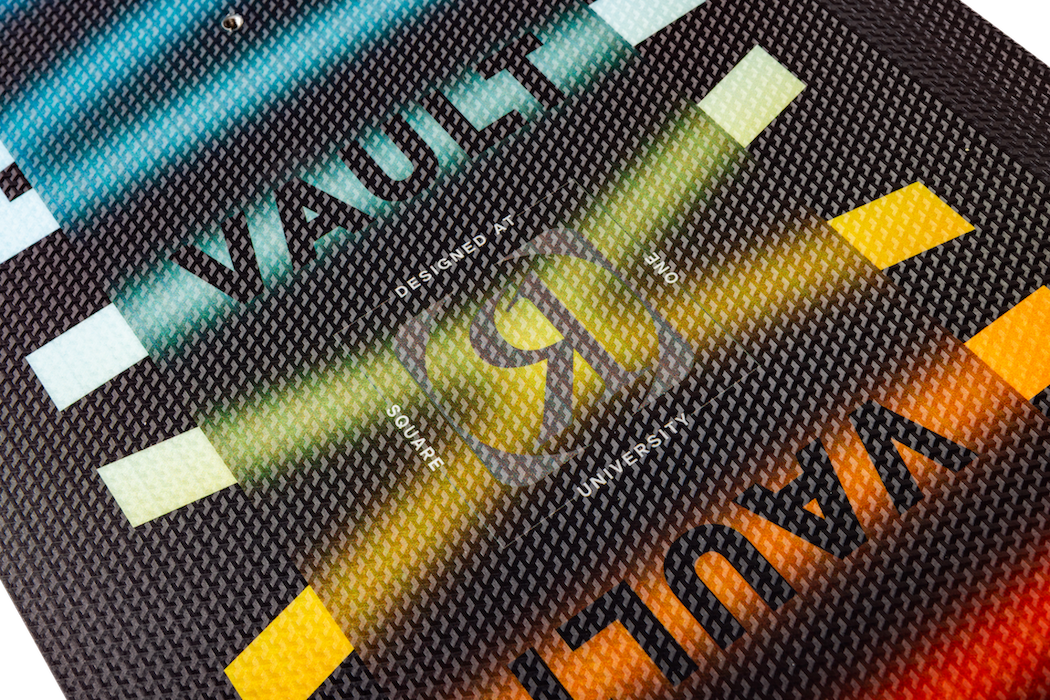 2027 Ronix Vault beginner to intermediate boat wakeboard with graphic and logo