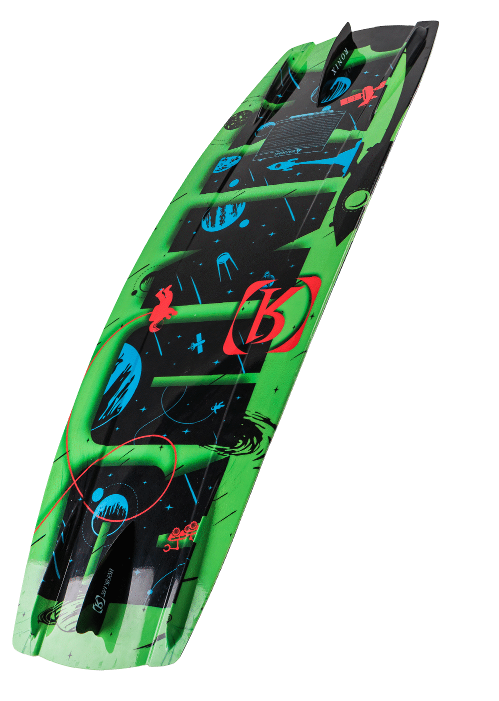 Bottom view of Ronix Vision 120cm youth wakeboard