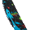top view of Ronix Vision 120cm youth wakeboard