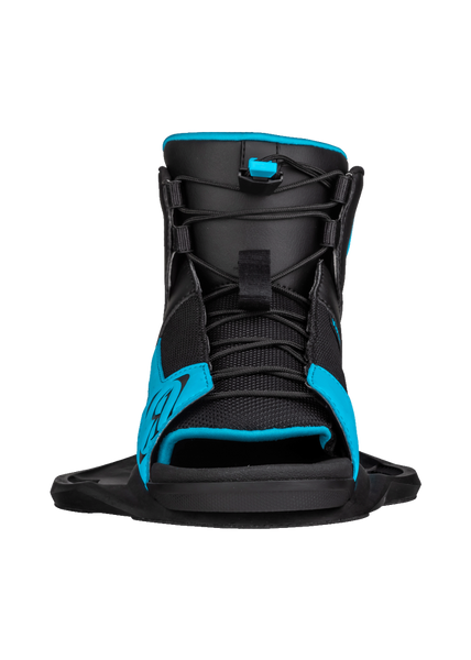 AutoLock lacing system on Ronix Vision kids' wakeboard binding