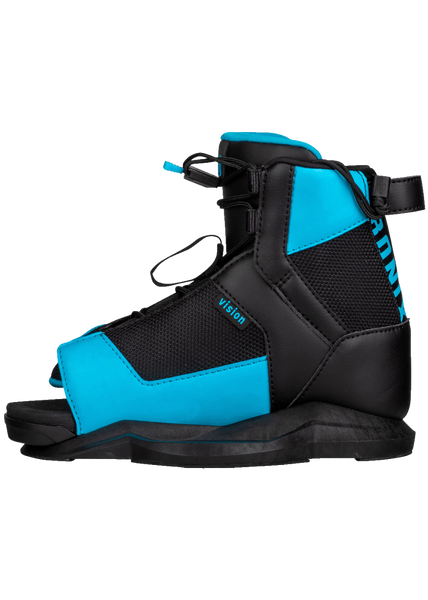 Side view of Ronix Vision youth wakeboard boot
