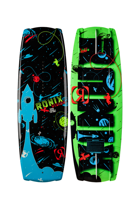 2026 Ronix Vision 120cm kids wakeboard with 3-stage rocker
