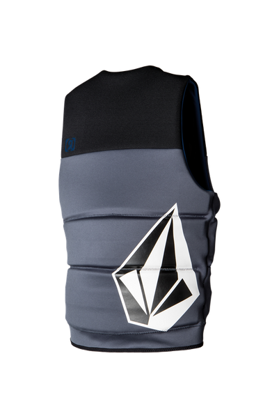 Back view of Ronix Volcom YES Coast Guard Approved life jacket