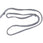 Five-foot silver Ronix wakesurf rope extension