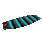 Ronix Wide Nose Surf Sock – Aqua Blue/Black/Grey – Up to 6'