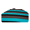 Ronix Wide Nose Surf Sock – Aqua Blue/Black/Grey – Up to 6'