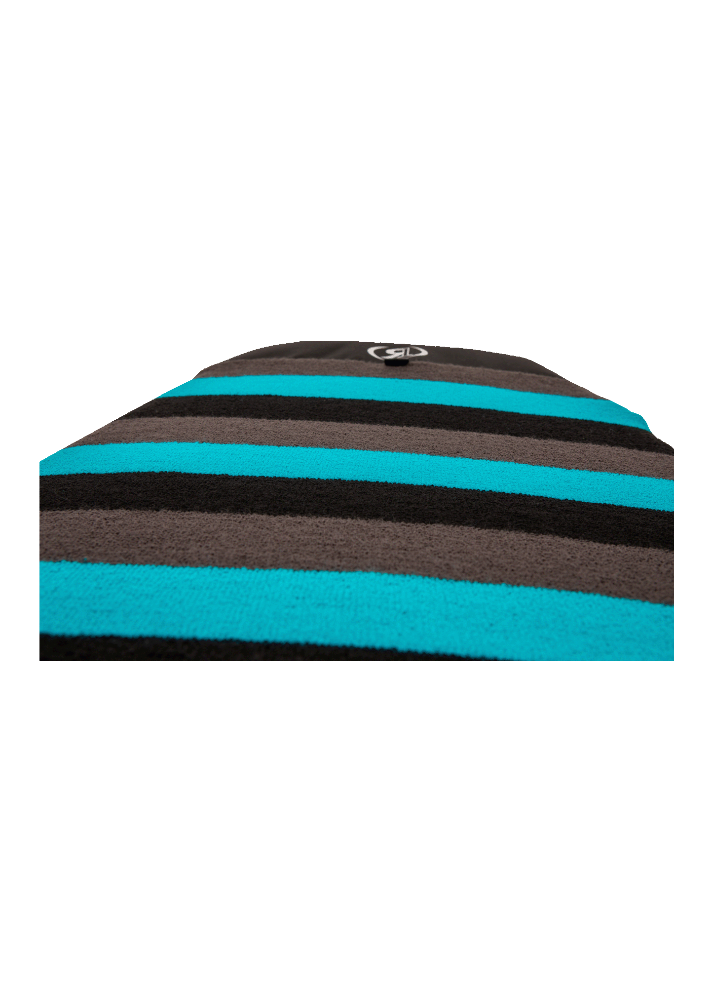 Ronix Wide Nose Surf Sock – Aqua Blue/Black/Grey – Up to 6'