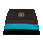 Ronix Wide Nose Surf Sock – Aqua Blue/Black/Grey – Up to 6'