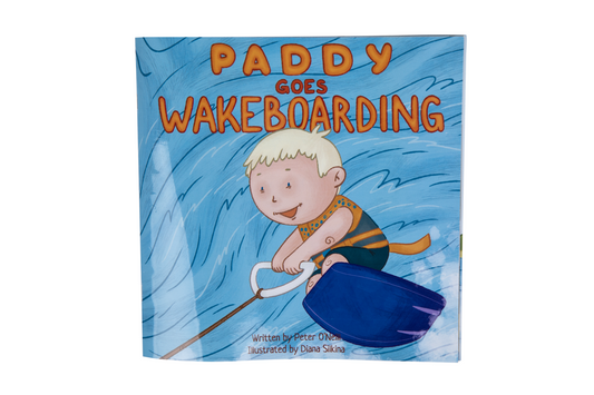 Ronix Kids Book Paddy Goes Wakeboarding