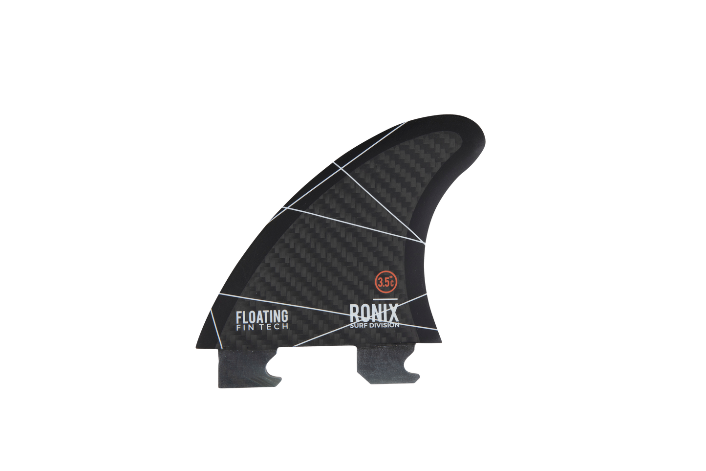 Ronix Fin 3.5 in - Floating Fin-S 2.0 Tool-Less Fiberglass - Right