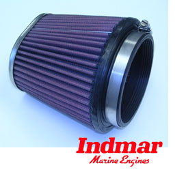 Indmar K&N Air Filter Electronic Throttle Control Rear Intake