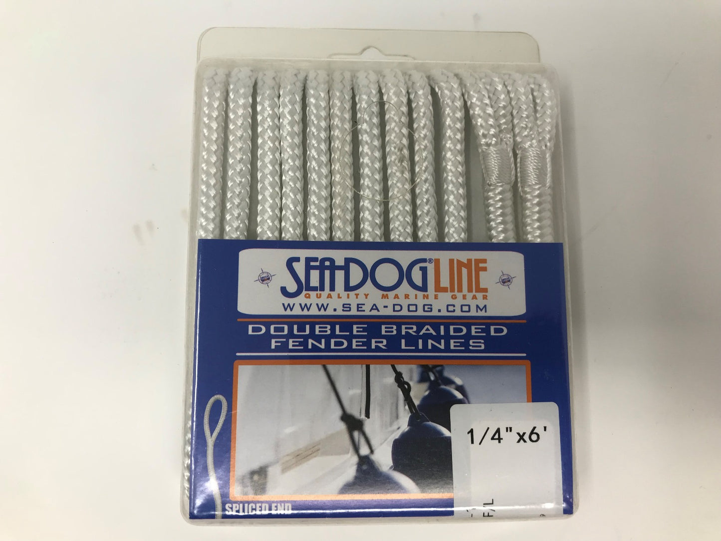 SeaDog Fender Whip Rope 1/4" x 6' Pair