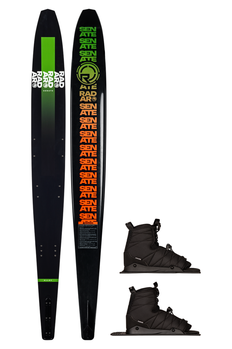 Radar Senate Alloy w/ Double Prime - Slalom Waterski Package 2026