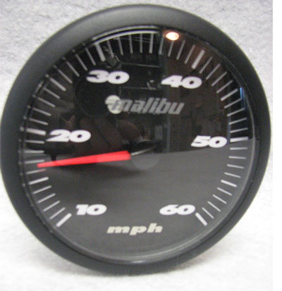 Gauge Speedometer 60 MPH Black/White – Bakes Online