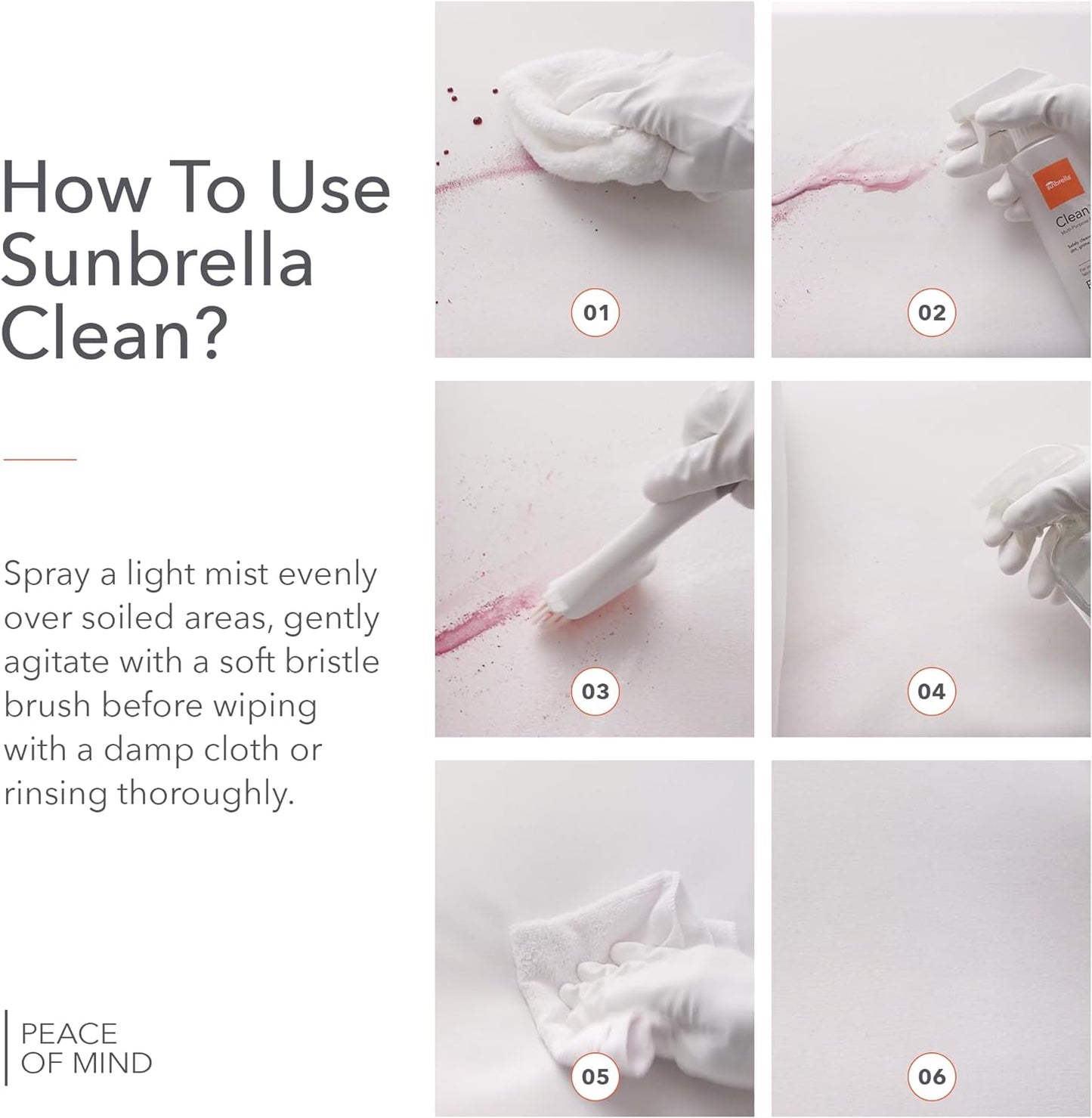 Sunbrella Clean Fabric Cleaner 16oz