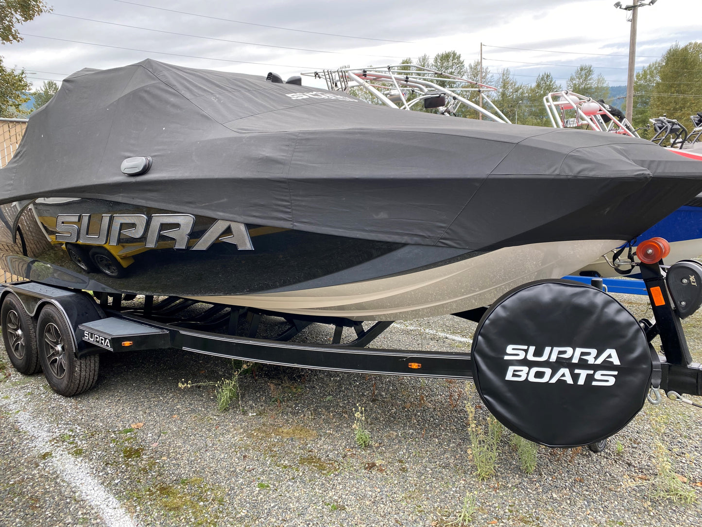 Spare Tire Cover Supra Boats