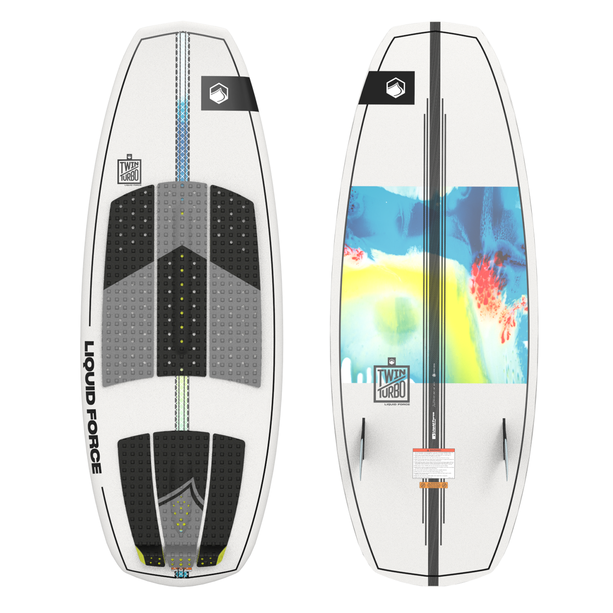 Liquid Force Twin Turbo Wakesurf Board 2025