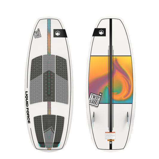 Liquid Force Twin Turbo Wakesurf Board 2026