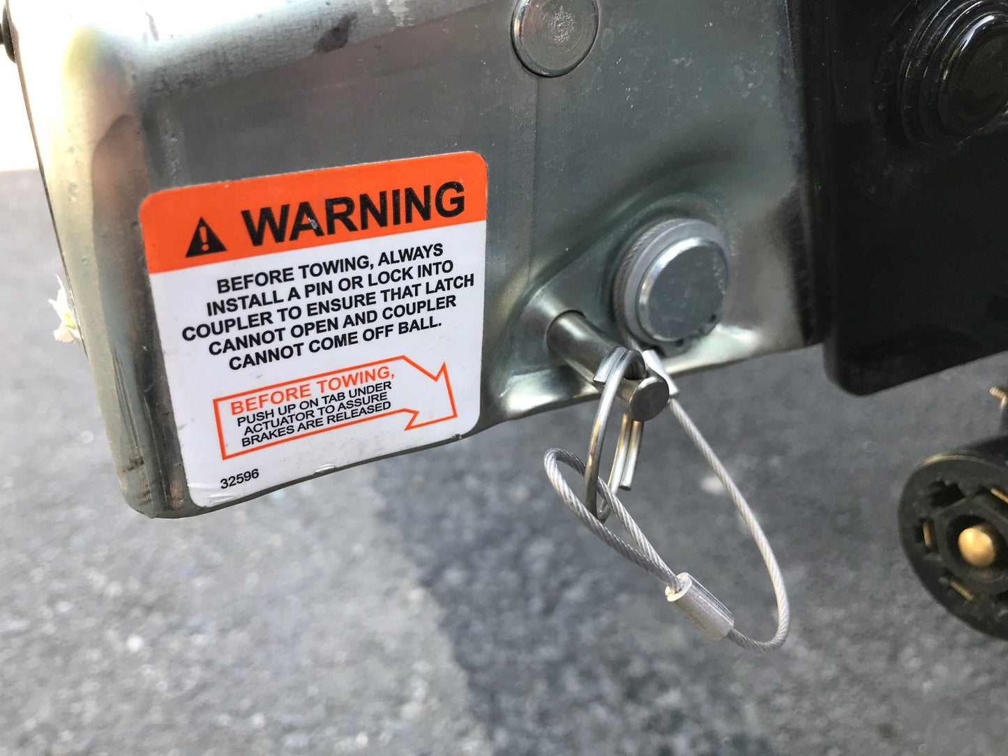 UFP Trailer Safety Pin