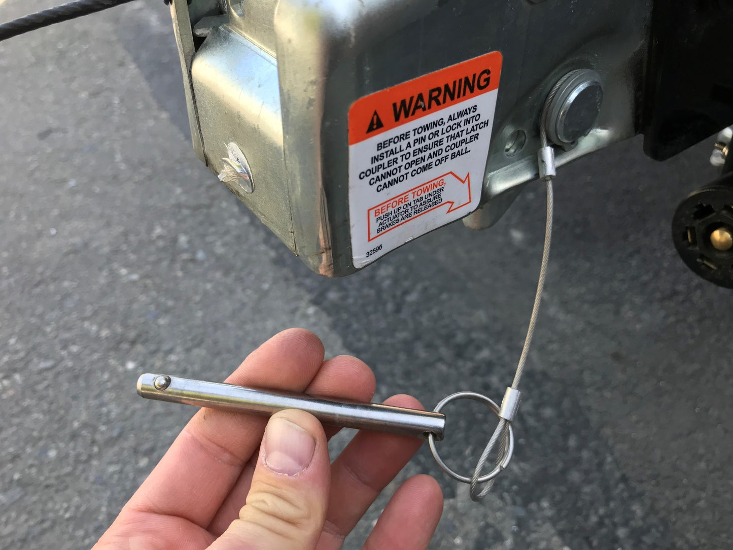 UFP Trailer Safety Pin