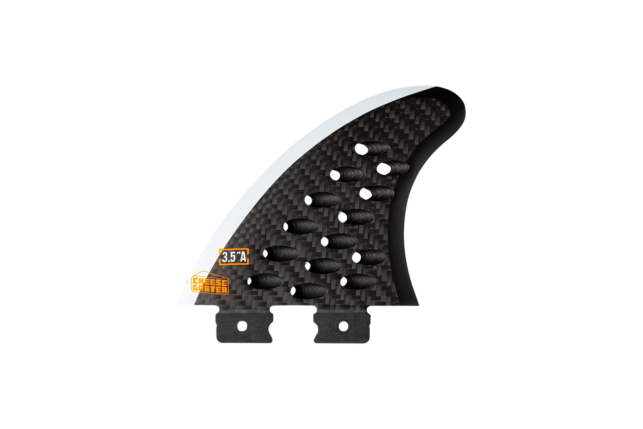 Ronix 3.5" Cheese Grater Button Wakesurf Fins
