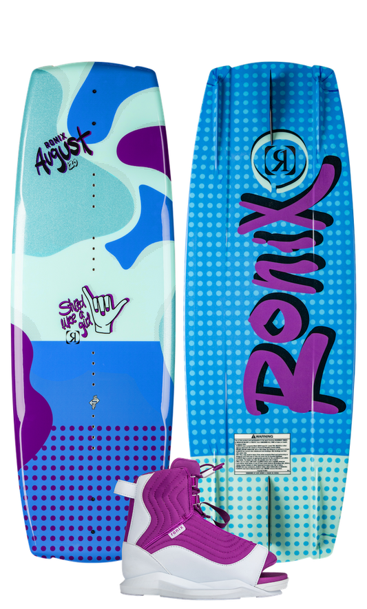 Ronix August - Kids Wakeboard Package 2026