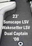 Carpet Saver Malibu Boats 23' Sunscape / Wakesetter LSV Dual Cap 08