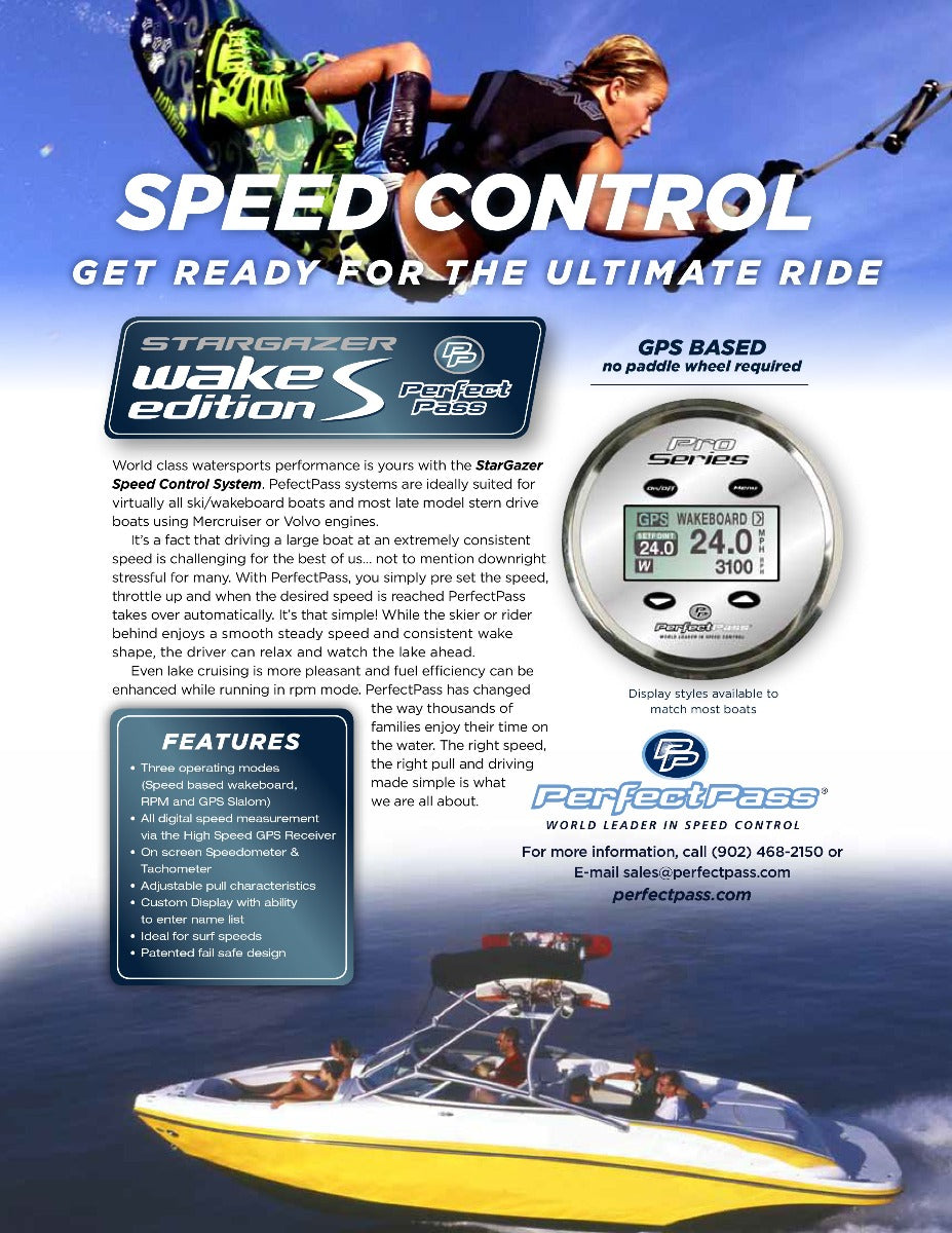 Perfect Pass Star Gazer Wake Edition-S Cruise Control System