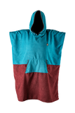 Ronix Change Poncho - Sea Blue/Maroon