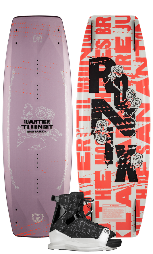 Ronix Quarter 'Til Midnight w/ Halo Women's Wakeboard Package 2026