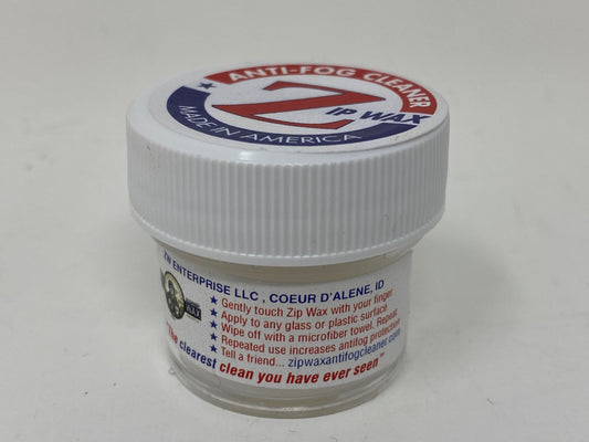 Zip Wax Anti Fog Cleaning Wax .5oz