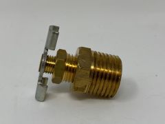 Brass engine block petcoc drain plug