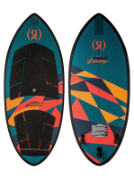 Ronix Surf Standard Core Skimmer Teal Red Orange 4'5 2023