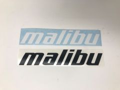 Malibu Decal Truck Plain (No Sun) 9"