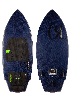 Ronix Surf H.O.M.E. Carbon Pro M50 4'7 Black/Volt Checkered
